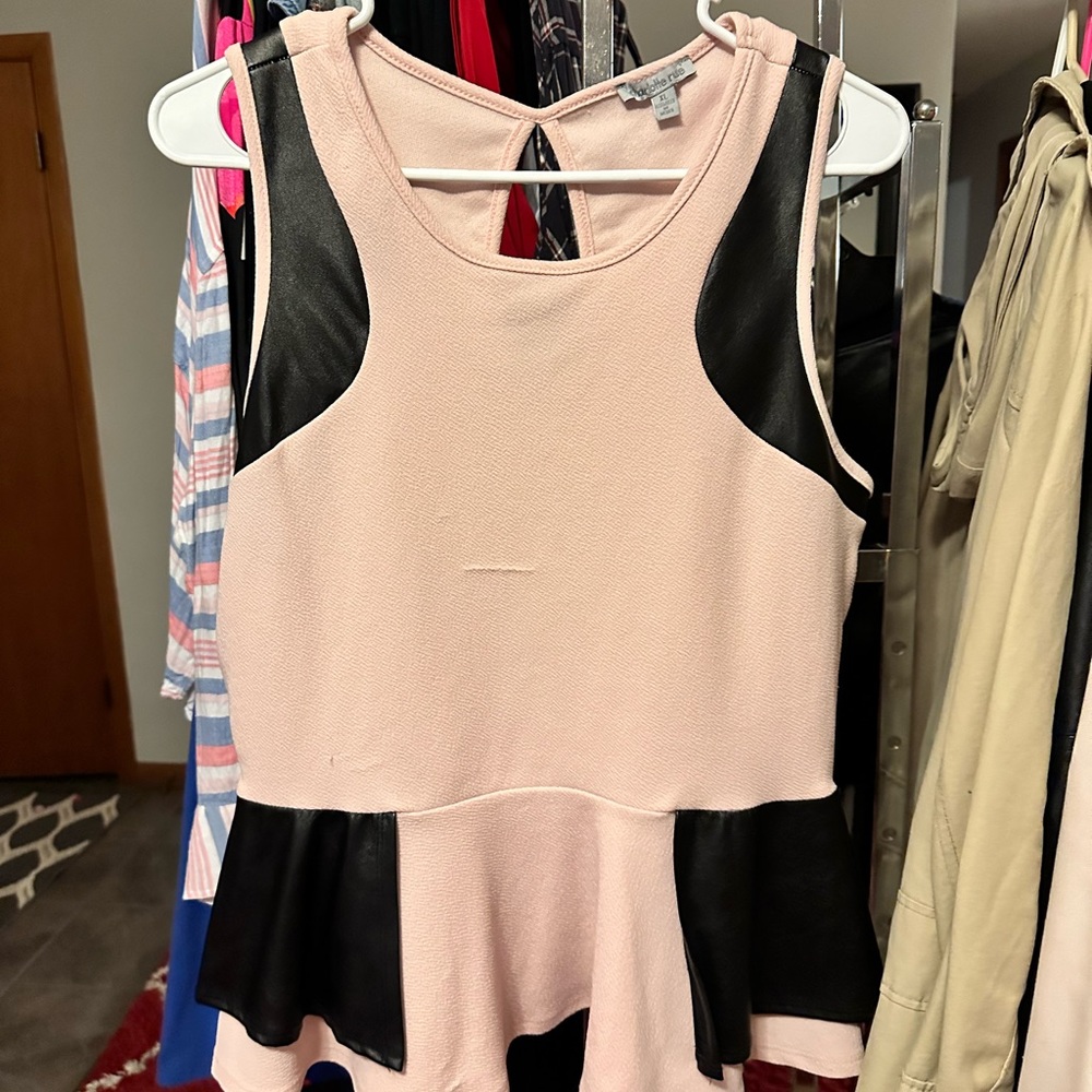 Peplum top